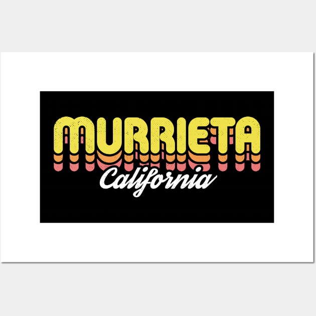 Retro Murrieta California Wall Art by rojakdesigns